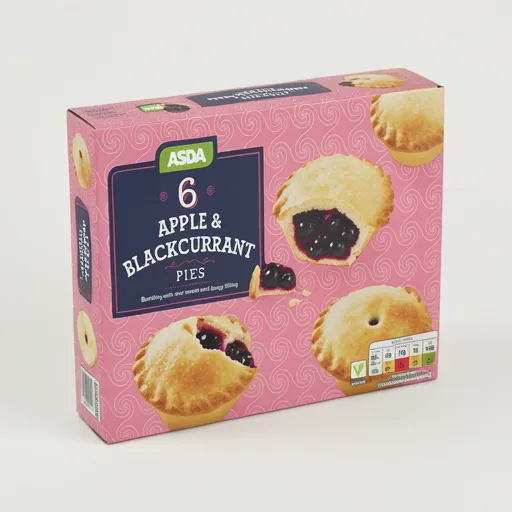 The BAKERY at ASDA The Bakery 6 Apple & Blackcurrant Pies