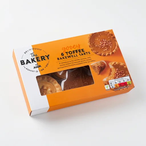 The BAKERY at ASDA The BAKERY at ASDA 6 TOFFEE BAKEWELL TARTS