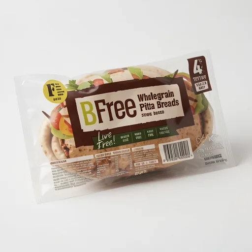 BFree Gluten Free Wholegrain Pitta Breads 4 Pack