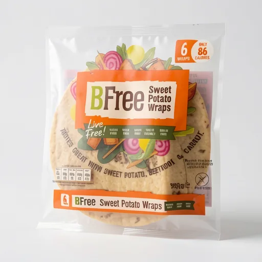 BFree Sweet Potato Wraps x6