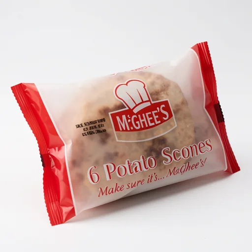 McGhee's Family Bakers 6 Potato Scones