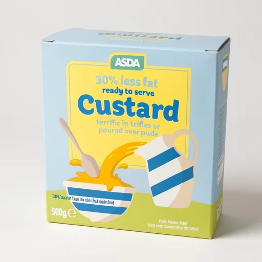 ASDA 30% Less Fat Custard 500g