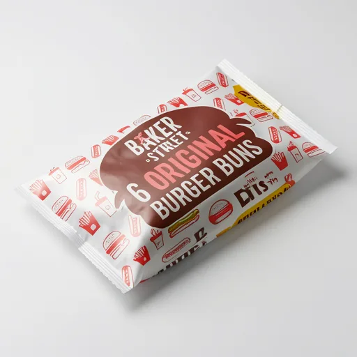 Baker Street 6 Pre-Sliced Burger Buns