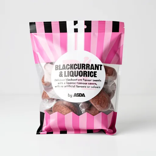ASDA Blackcurrant & Liquorice 200g