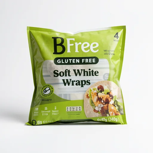 BFree Gluten Free Soft White Wraps x4