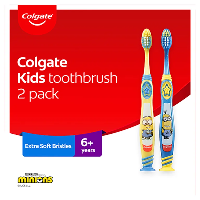 Colgate 360 Sonic Kids 3+ Years Minion Extra Soft Battery Powered Toothbrush