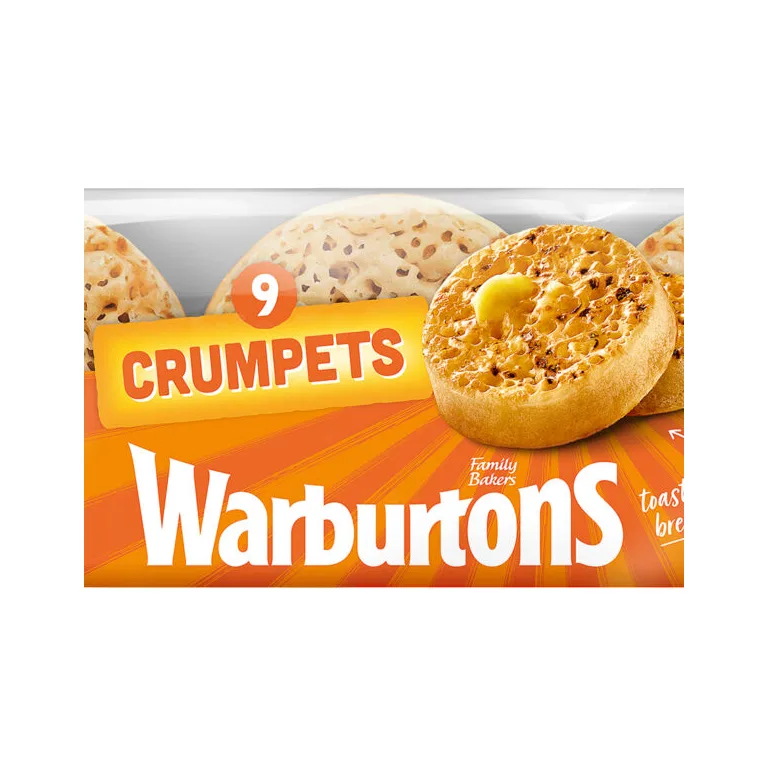 Warburtons Crumpets x9