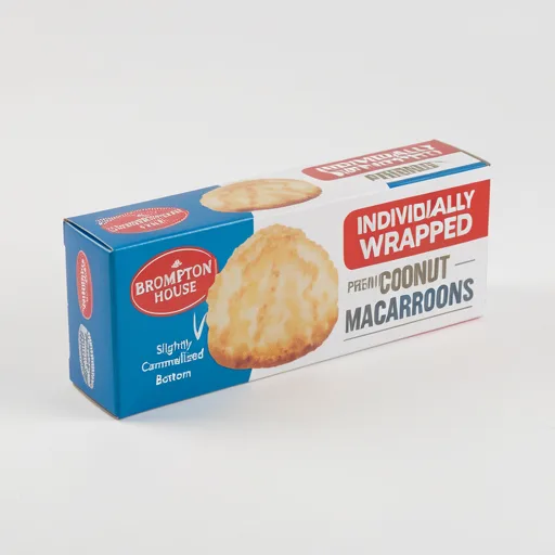 Brompton House Coconut Macaroons 4 x 33.5g (134g)