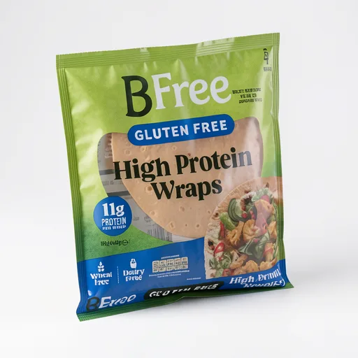 BFree Gluten Free High Protein Wraps 4 Pack