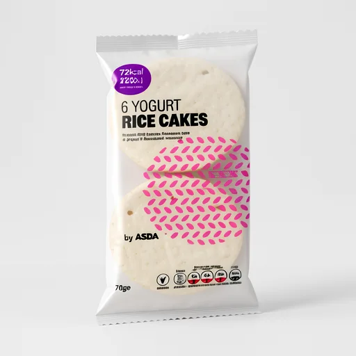 ASDA 6 Yogurt Rice Cakes 90g