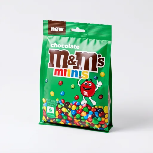 M&M's 4 Minis Brownies Topped with Chocolate