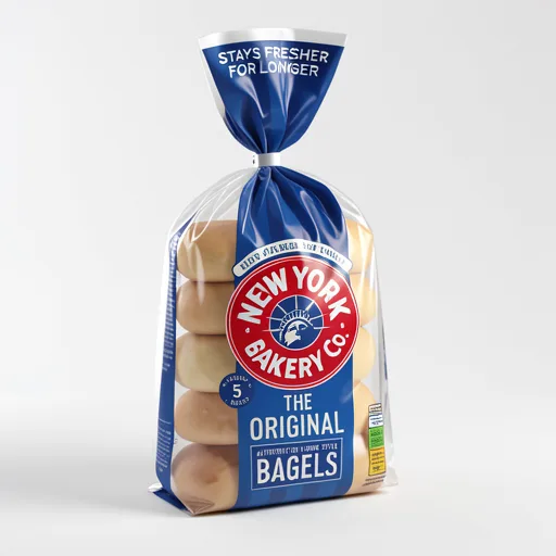 New York Bakery Co 5 The Original Bagels 425g