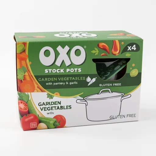 Oxo Garden Vegetables Stock Pots 4 x 20g