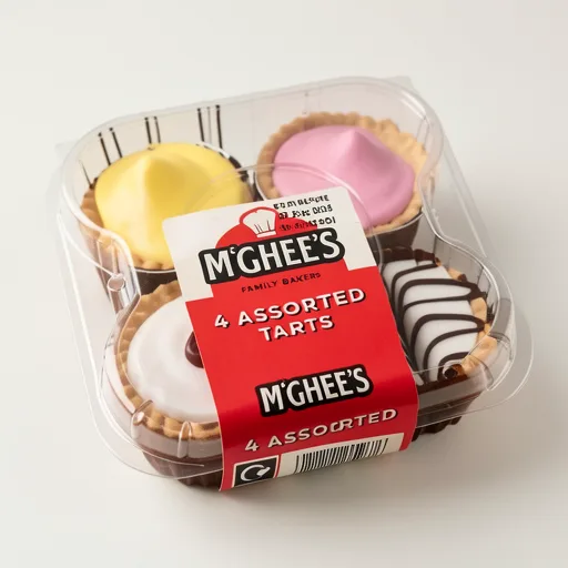 McGhee's Family Bakers 4 Assorted Tarts