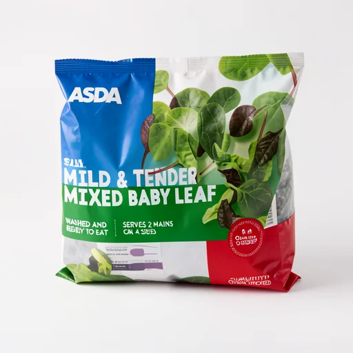 ASDA Mild & Tender Mixed Baby Leaf 90g
