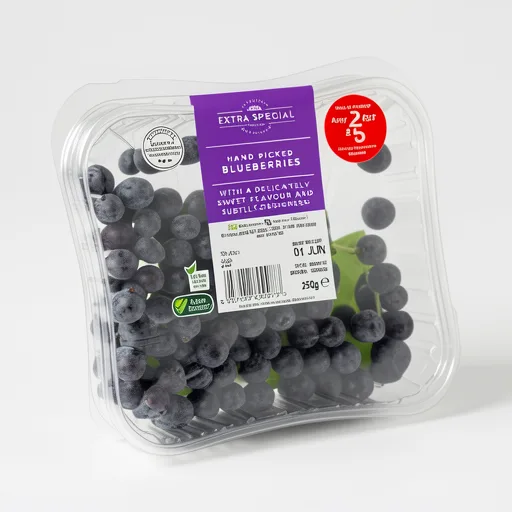 ASDA Extra Special Extra Special Hand Picked Blueberries 250g