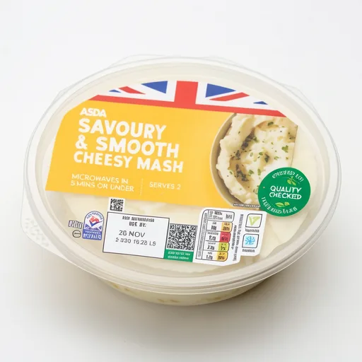 ASDA Savoury & Smooth Cheesy Mash 400g