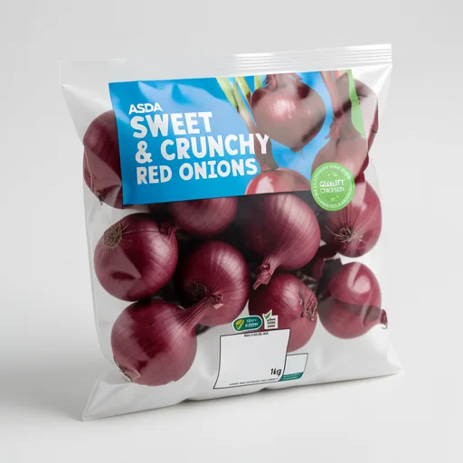 ASDA Sweet & Crunchy Red Onions 1kg
