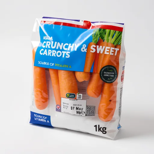 ASDA Crunchy & Sweet Carrots 1kg