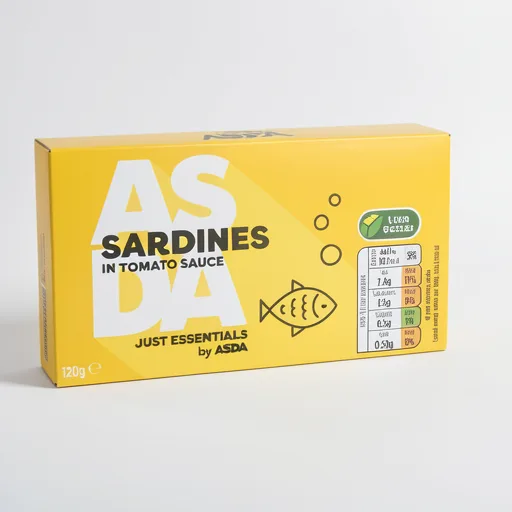 JUST ESSENTIALS by ASDA JUST ESSENTIALS by ASDA Sardines in Tomato Sauce 120g