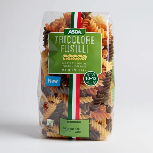 ASDA Tricolore Fusilli 500g