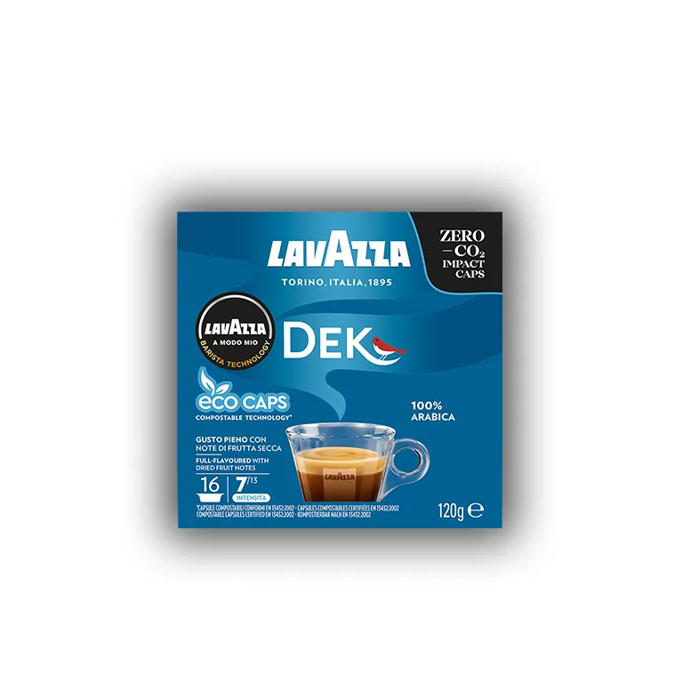 Lavazza a Modo Mio Dek Decaf Eco Caps x16 120g