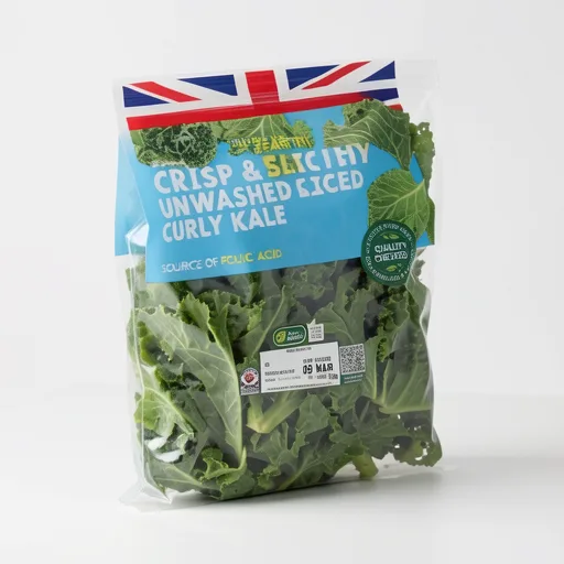 ASDA Crisp & Earthy Unwashed Sliced Curly Kale 150g