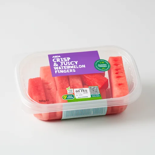 ASDA Crisp & Juicy Watermelon Fingers 500g