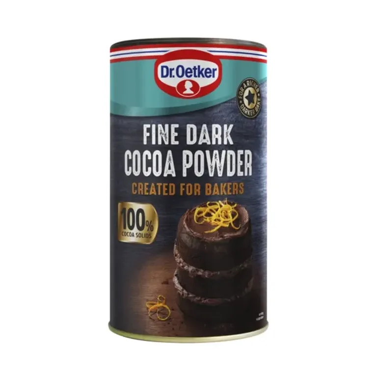 Dr. Oetker Fine 100% Dark Cocoa Powder 190g