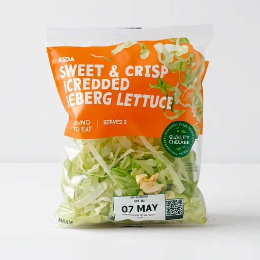ASDA Sweet & Crisp Shredded Iceberg Lettuce 130g