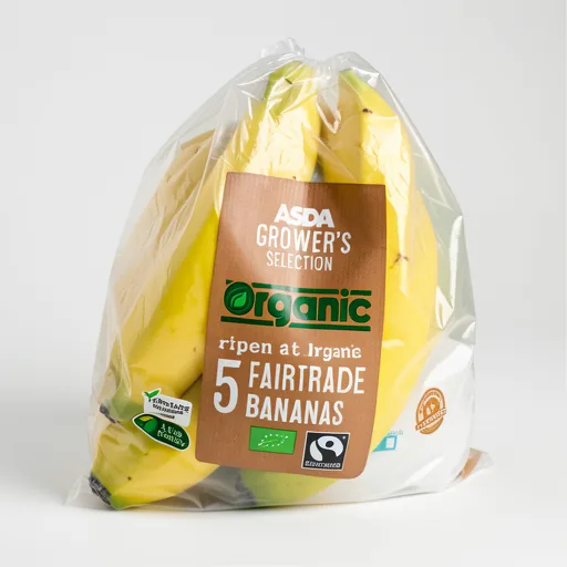 ASDA Organic Organic 5 Fairtrade Bananas