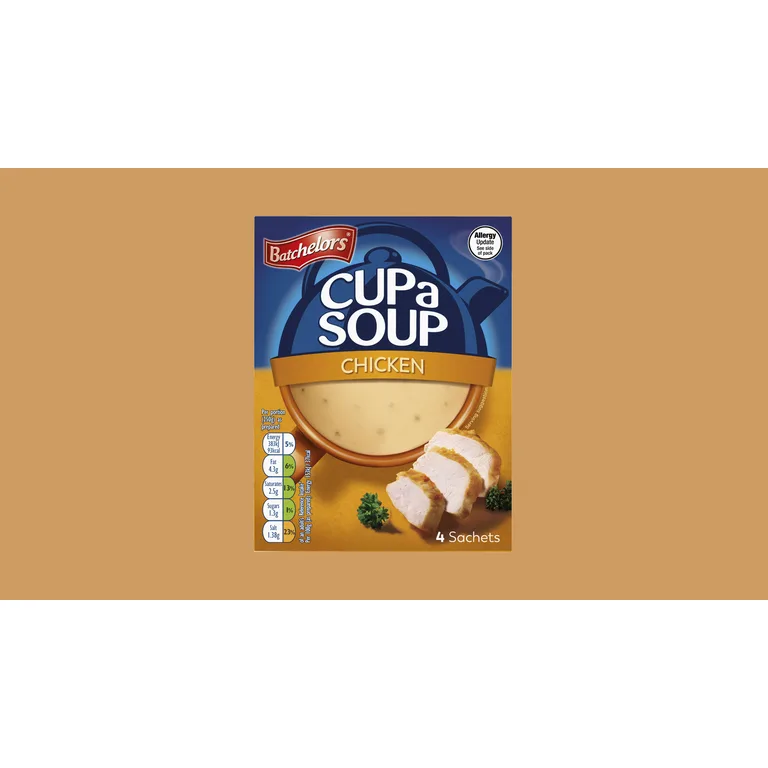 Batchelors Cup a Soup Chicken Sachets x4 81g