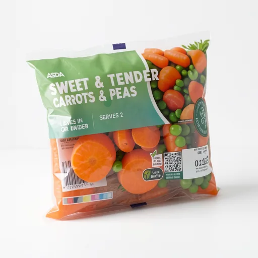 ASDA Sweet & Tender Carrots & Peas 300g