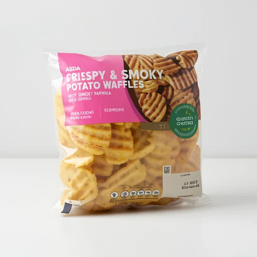 ASDA Crispy & Smoky Potato Waffles with Smoky Paprika Seasoning 400g