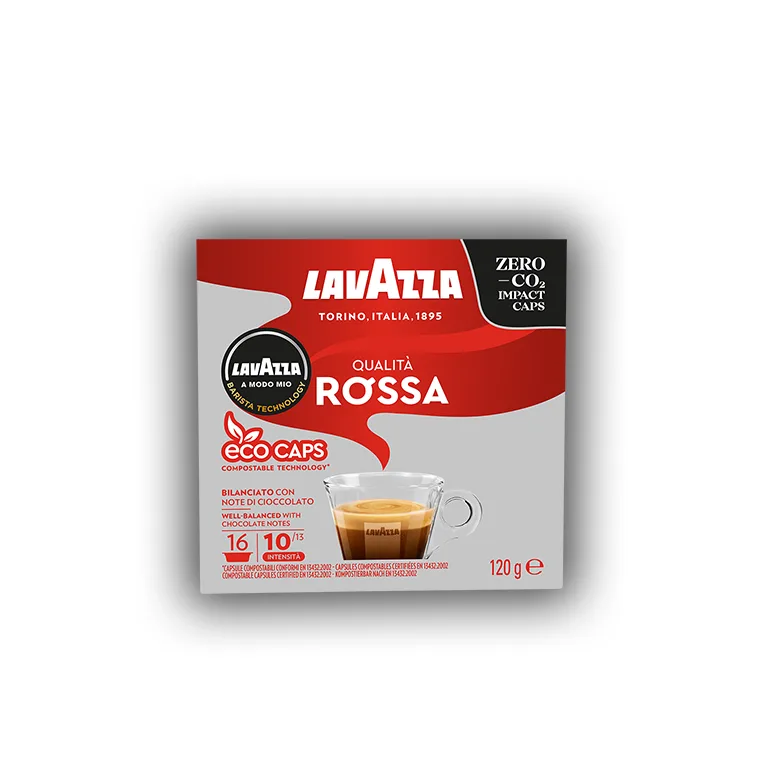Lavazza A Modo Mio Qualita Rossa Coffee Capsules x16 120g