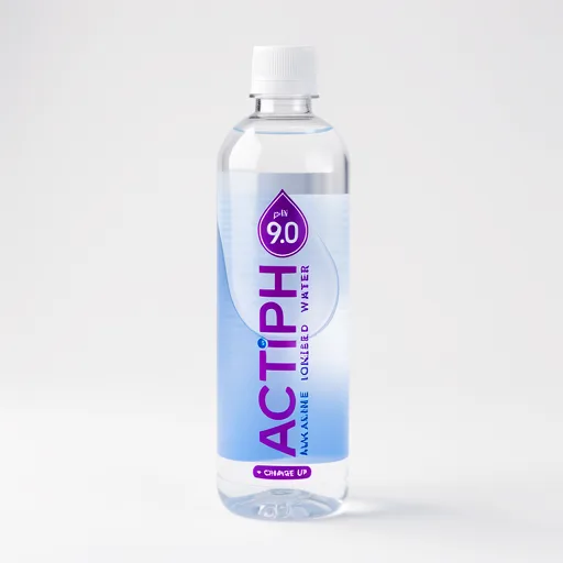 Actiph Alkaline Ionised Water 6 x 600ml
