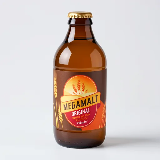 Megamalt Original Premium Malt Drink Non Alcoholic 330ml