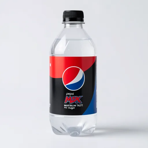 Pepsi Max No Sugar Cola Bottle
