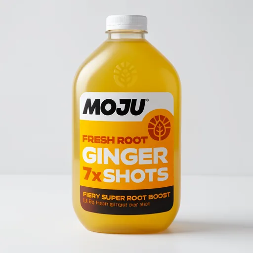 MOJU Ginger Dosing Bottle 7x Shots 420ml