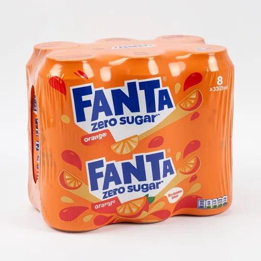Fanta Orange Zero 8 x 330ml