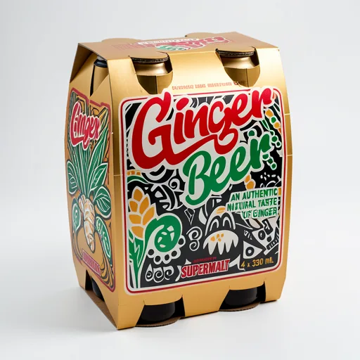 Supermalt Ginger Beer 4 x 330ml