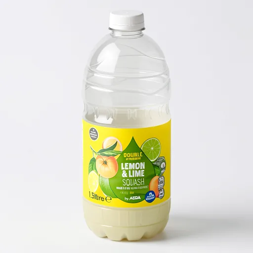 ASDA Lemon & Lime Squash 1.5 Litres
