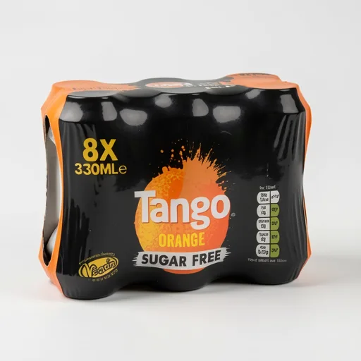 Tango Zero'd Orange Sugar Free Cans 8 x 330ml