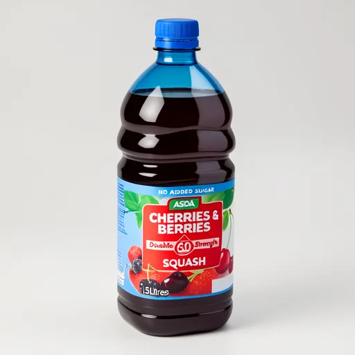 ASDA Cherries & Berries Squash 1.5 Litres