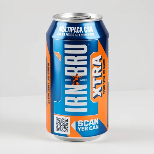 IRN-BRU IRN-BRU ZERO Sugar Soft Drink Can Multipack 8x330ml