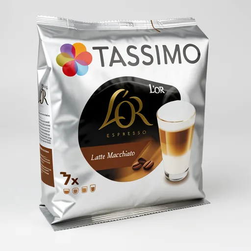 Tassimo L'OR Latte Macchiato Coffee Pods x7