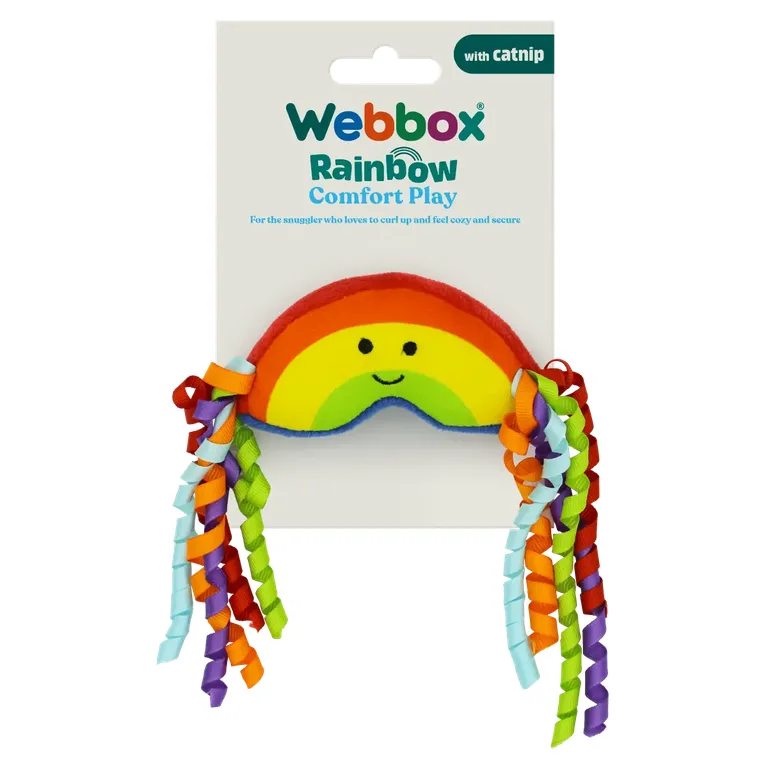 Webbox Rainbow with Catnip for Cats