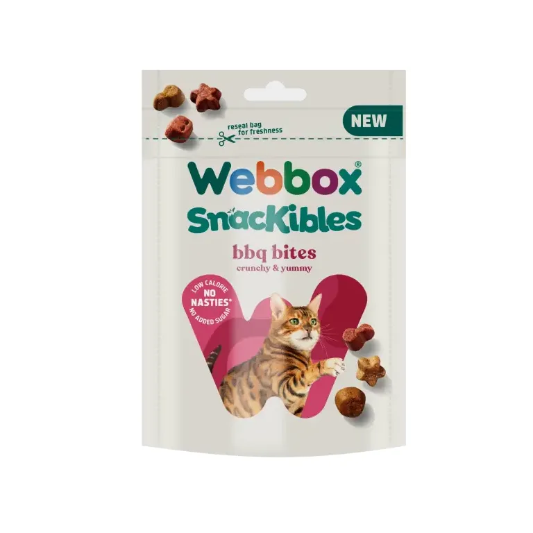 Webbox Snackibles Bbq Bites Cat Treats 85g