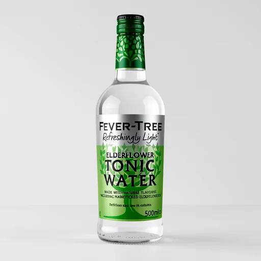 Fever-Tree Refreshingly Light Elderflower Tonic Water 500ml
