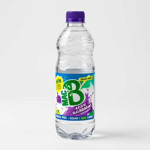 Mac B Still Scottish Spring Water Apple & Blackcurrant Fruit Flavoured 500ml